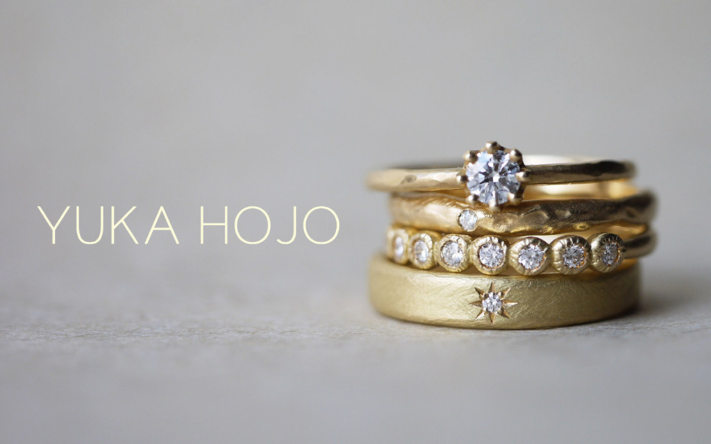 結婚指輪で人気のマット加工（つや消し加工）デザイン！YUKA HOJOのおしゃれなマット加工（つや消し加工）の結婚指輪特集