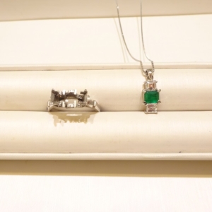 大阪府泉南|譲り受けた指輪を普段使いしやすいネックレスにジュエリーリフォーム