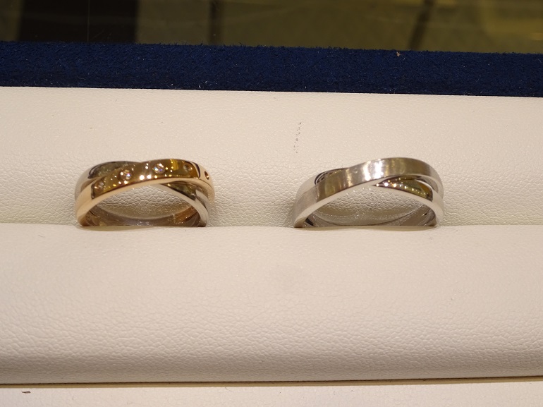 大阪府泉佐野市｜結婚指輪のサイズと結婚指輪のお修理をされたお客様